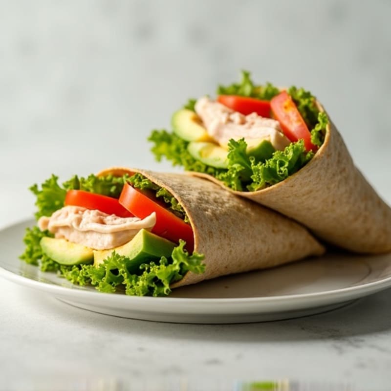 Fresh Turkey Avocado Wrap