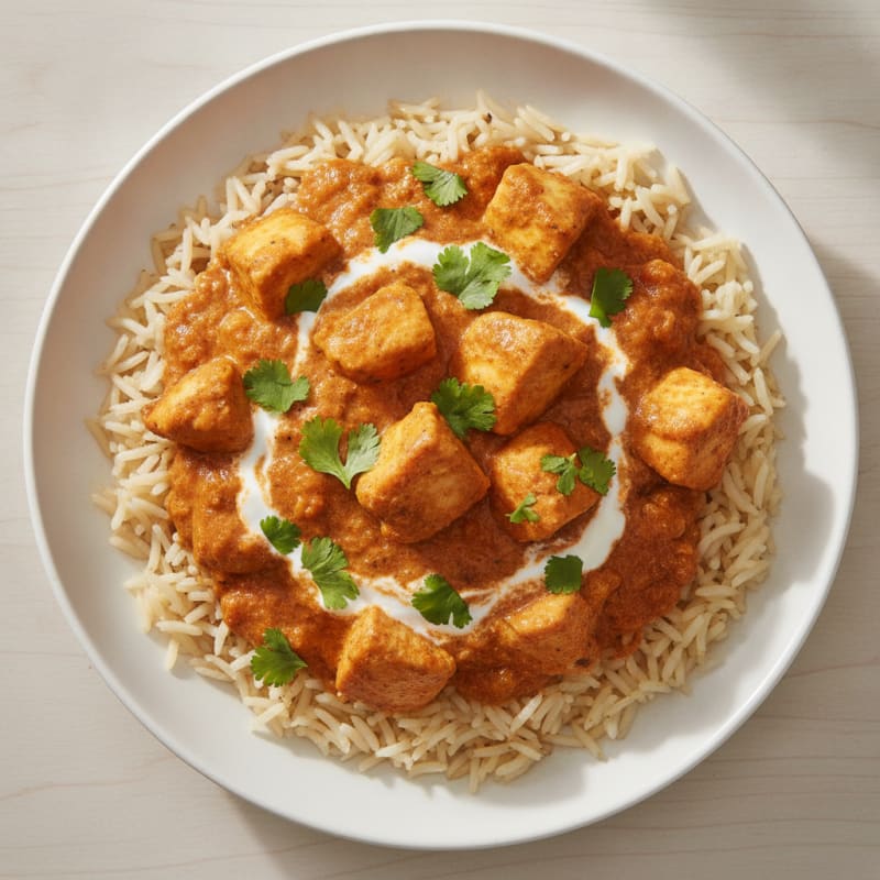 Chicken Tikka Masala with Basmati Rice