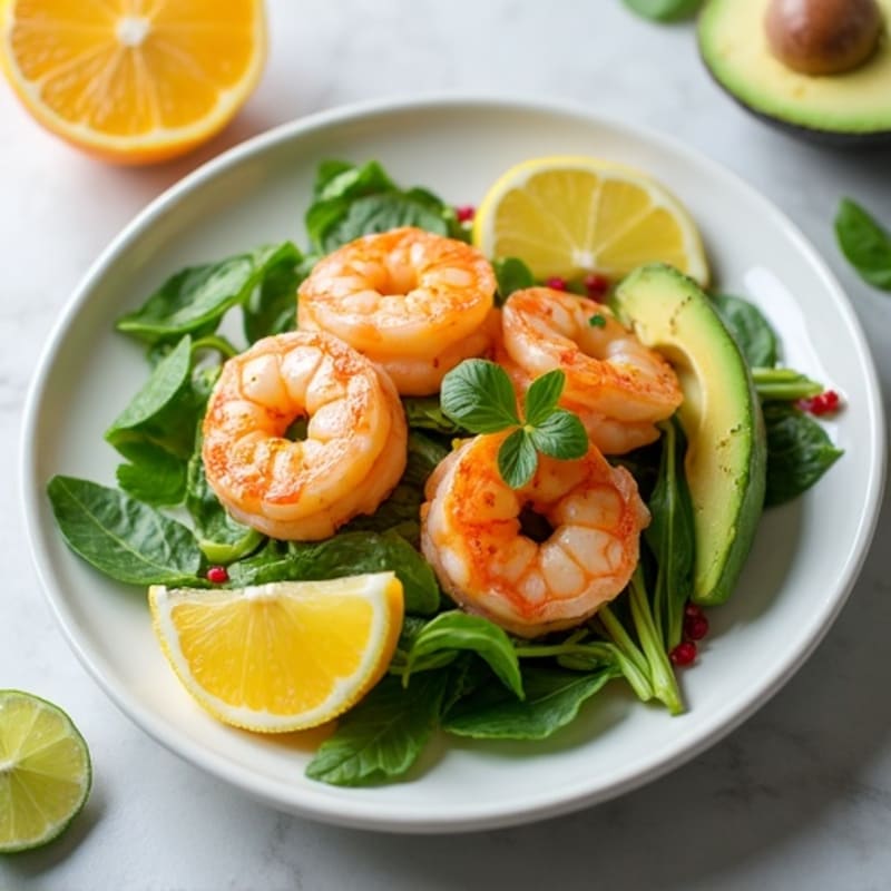 Fresh Zesty Citrus Shrimp with Creamy Avocado