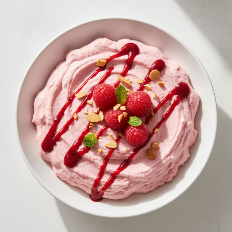 Creamy Tofu Berry Protein Mousse