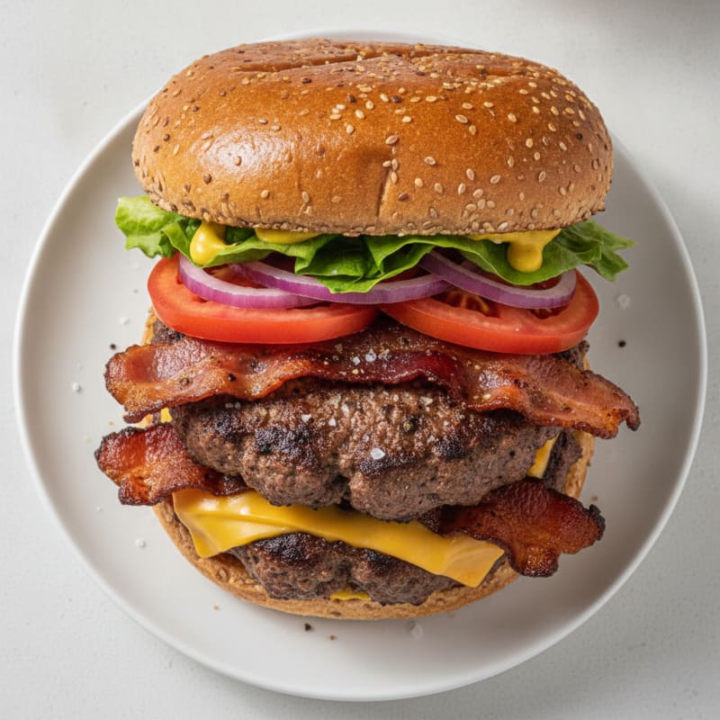 Double Bacon Cheeseburger