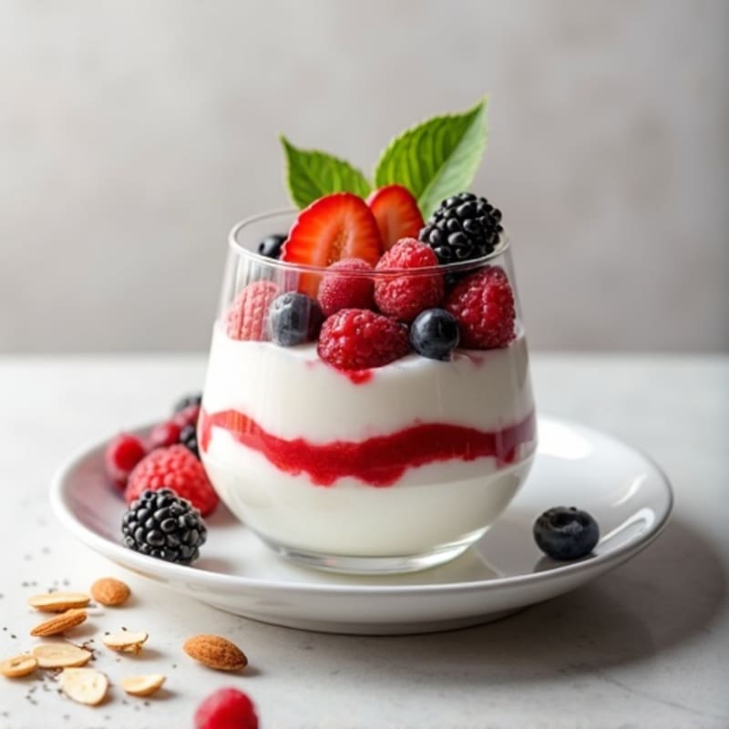 Greek Yogurt Protein Berry Parfait