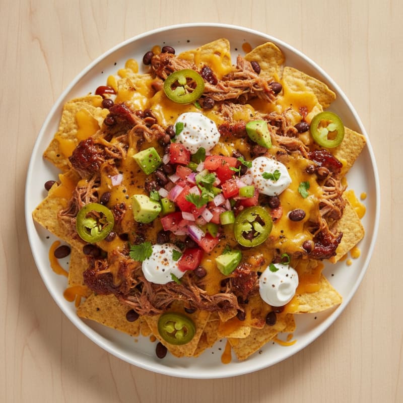 Smoky Pulled Pork Nachos