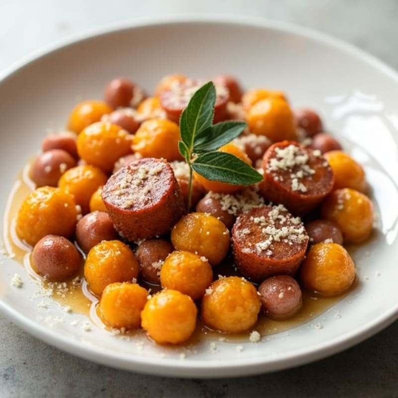 Pan-Seared Sweet Potato Gnocchi with Sage Brown Butter