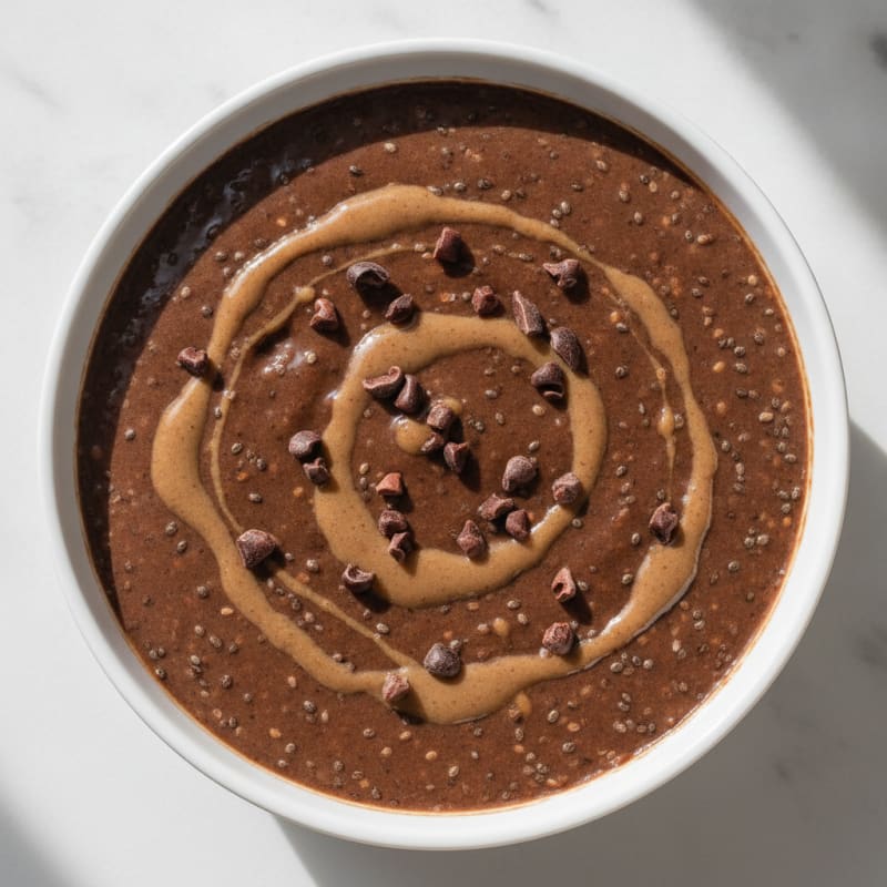 Creamy Chocolate Protein Pudding with Greek Yogurt