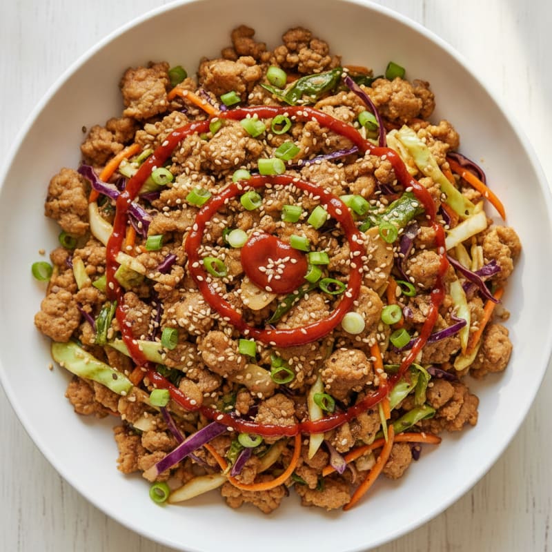 Pork Egg Roll Bowl