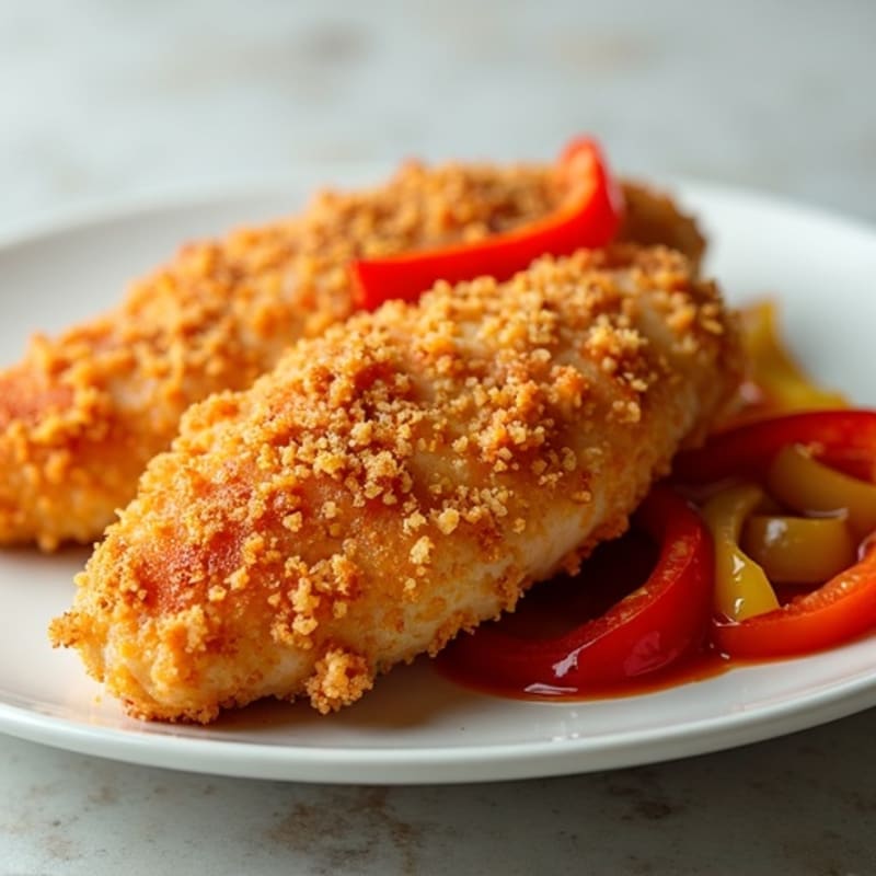 Crispy Baked Sweet and Sour Chicken