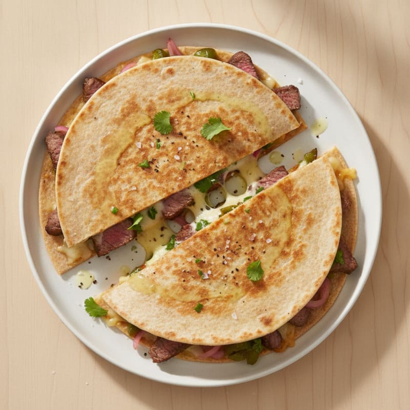 Steak and Poblano Quesadillas