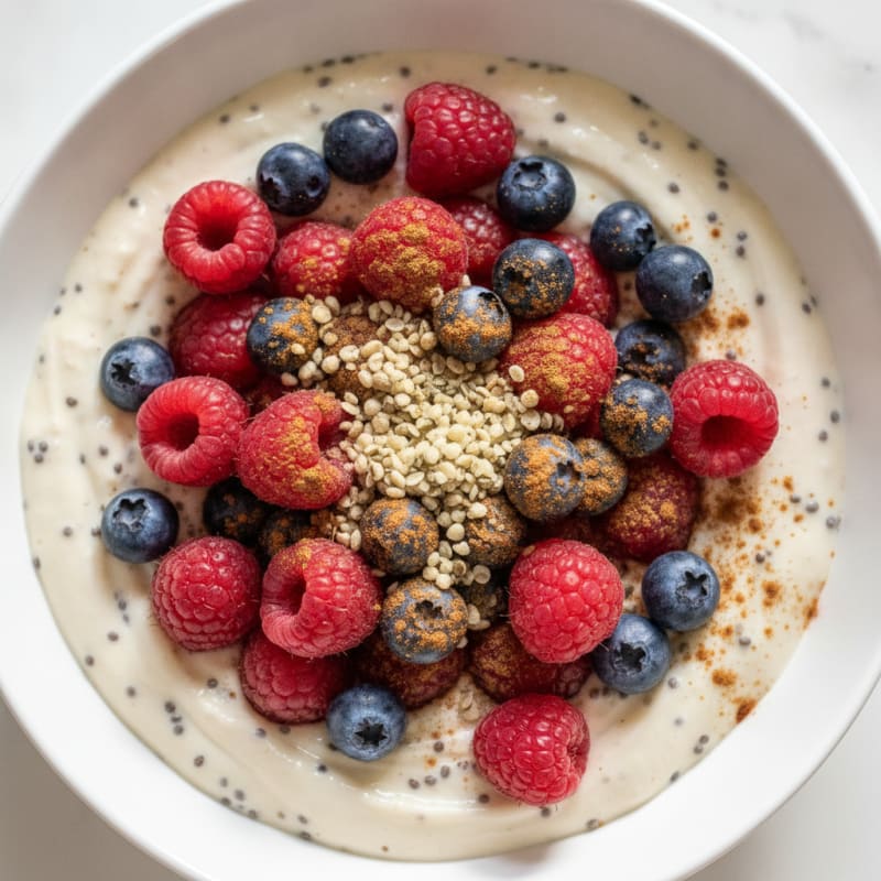 Berry Chia Seed Power Bowl