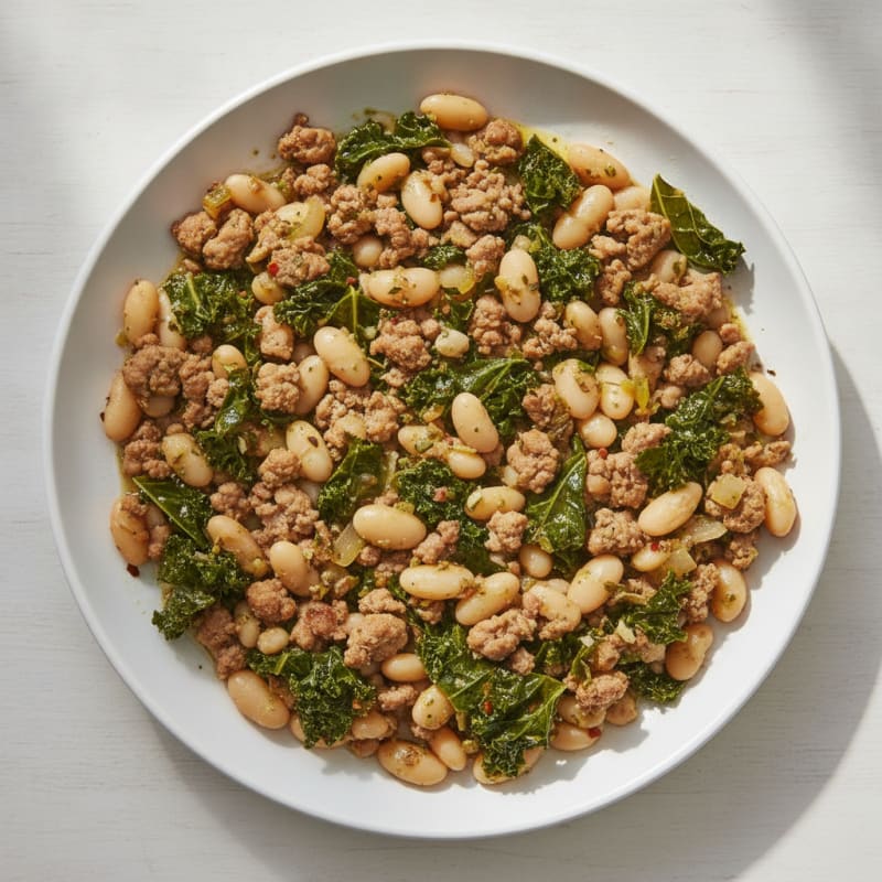 White Bean and Kale Skillet