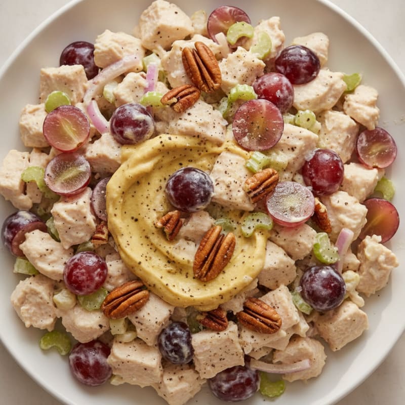 Chicken Salad with Grapes and Pecans