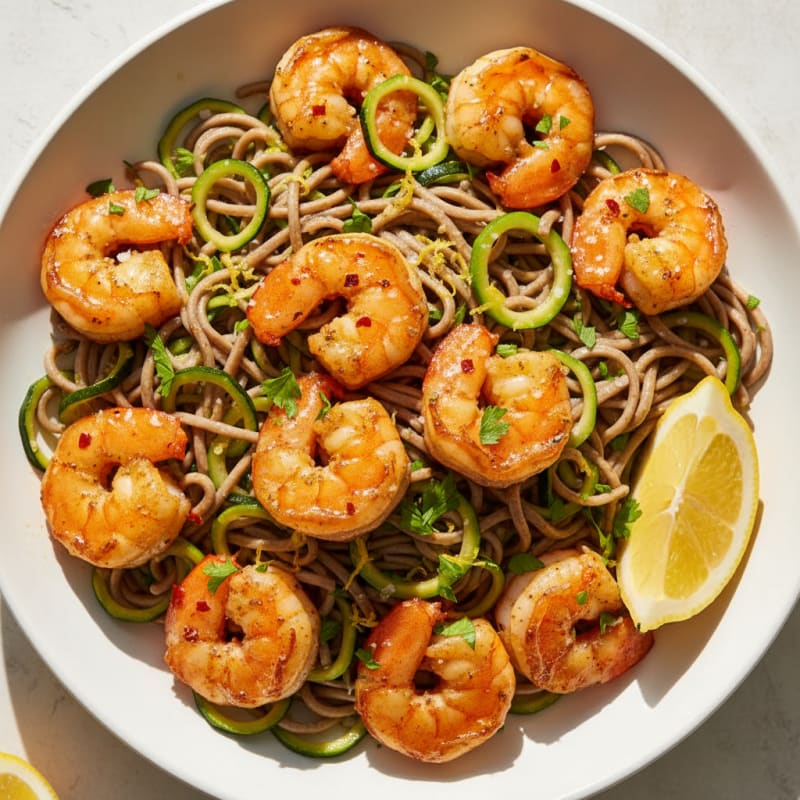 Zesty Garlic Butter Shrimp Scampi
