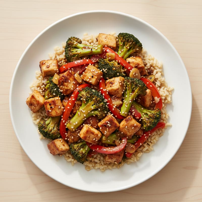 Tender Sesame-Ginger Chicken and Broccoli Stir-Fry