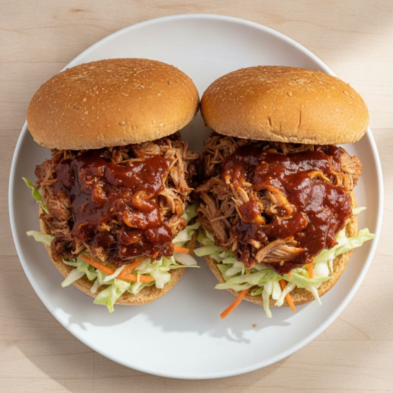 BBQ Pulled Pork Sandwiches