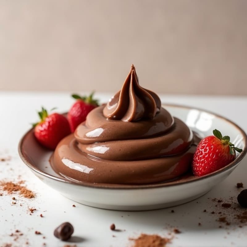Silky Chocolate Protein Pudding