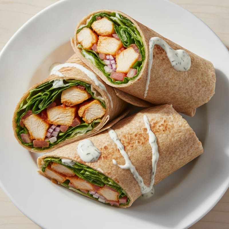 Buffalo Ranch Chicken Wrap