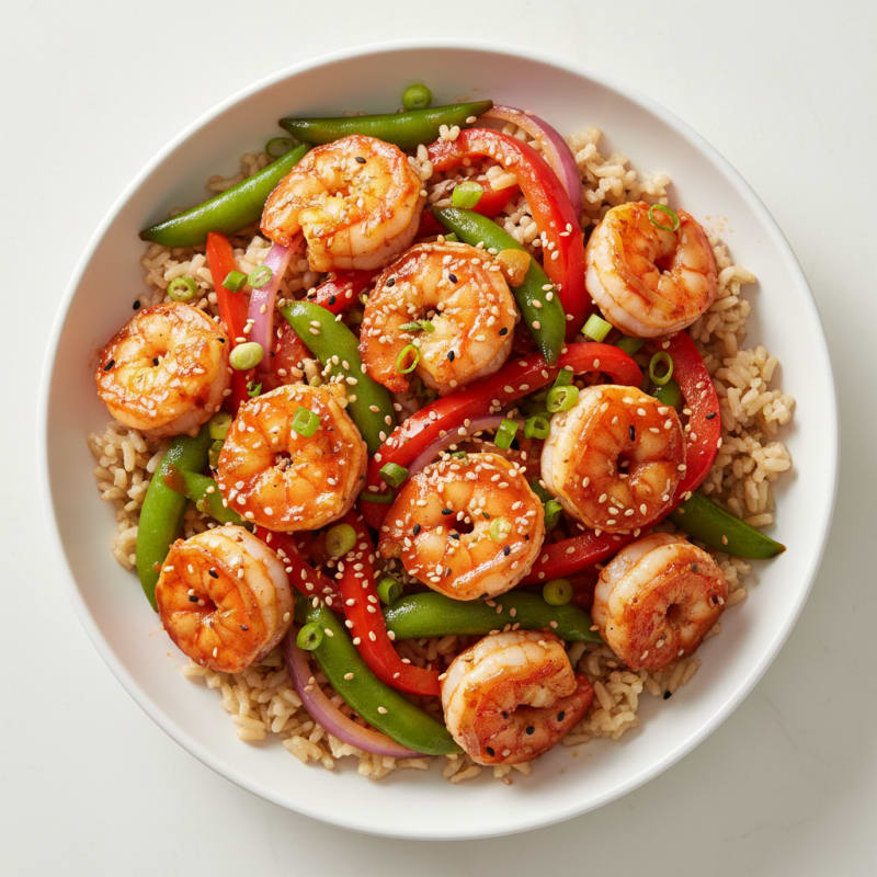 Sweet Chili Garlic Firecracker Shrimp