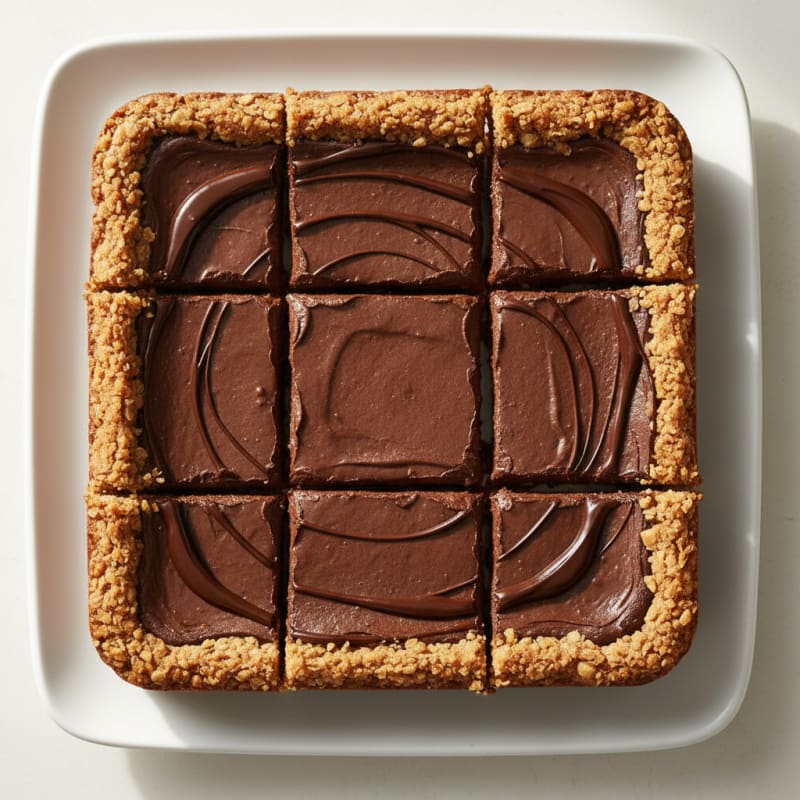 High-Protein Chocolate Cheesecake Bars