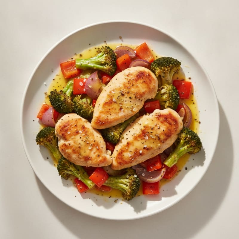 Sheet Pan Lemon Herb Chicken