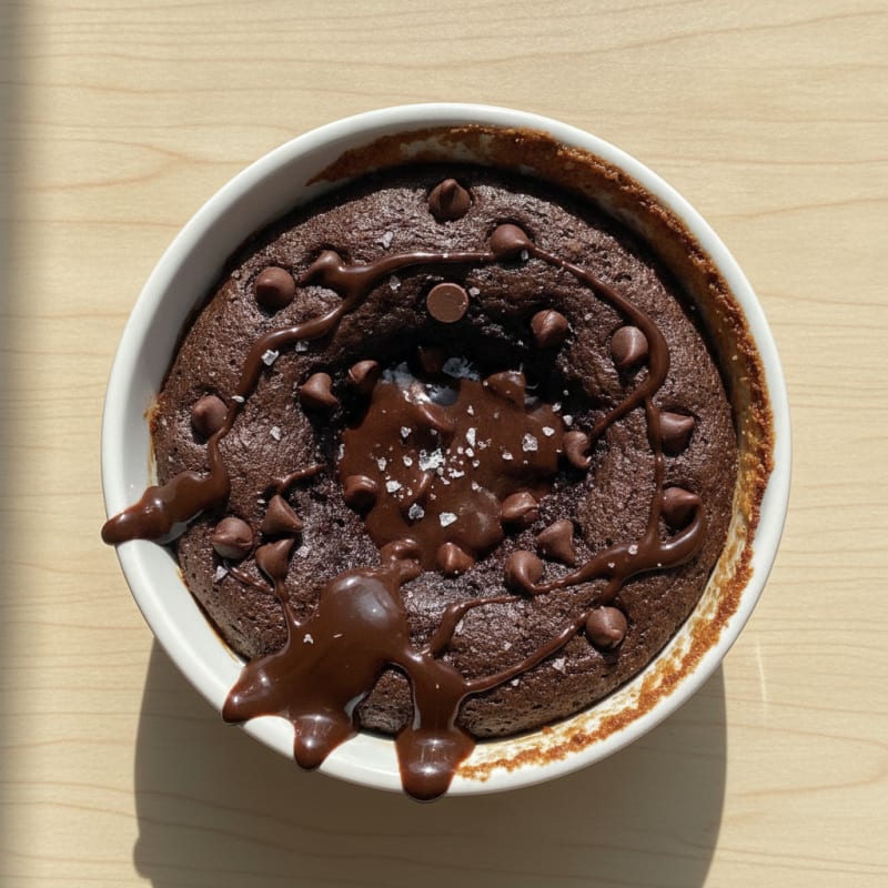 Decadent Chocolate Protein Mug Cake
