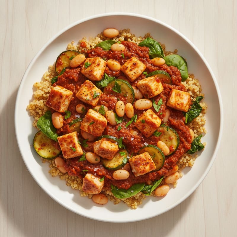 Harissa Bean and Quinoa Power Bowl