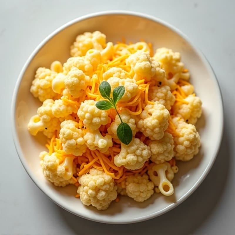 Protein-Packed Cauliflower Mac with Sharp Cheddar