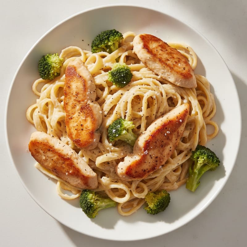 Chicken Alfredo Fettuccine Pasta