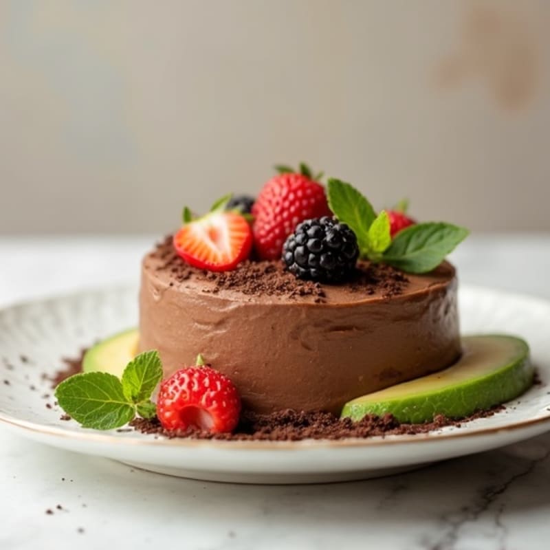 Creamy Chocolate Avocado Mousse