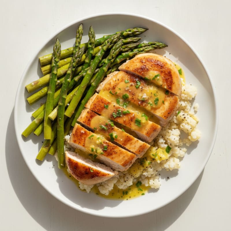 Pan-Seared Chicken with Lemon-Herb Sauce