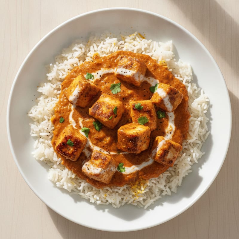 Spiced Butter Chicken with Basmati Rice