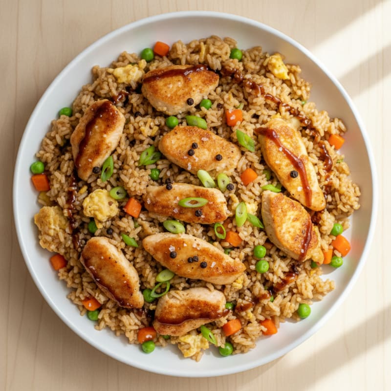 Chicken Fried Rice Skillet