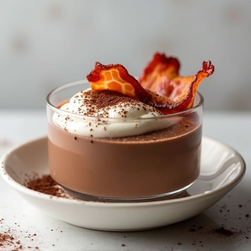 Silky Chocolate Protein Pudding with Greek Yogurt