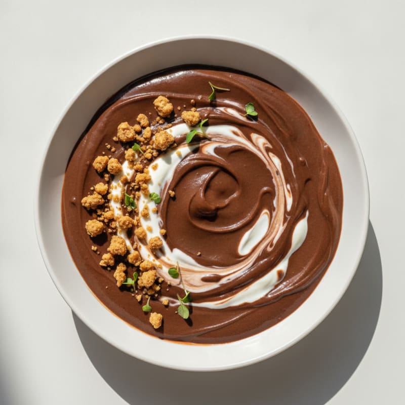 Silky Chocolate Protein Pudding