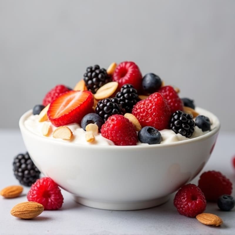 Protein-Packed Berry Yogurt Power Bowl