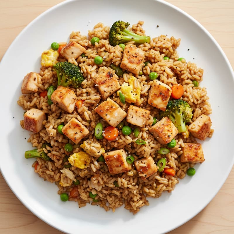 Chicken Fried Rice with Vegetables