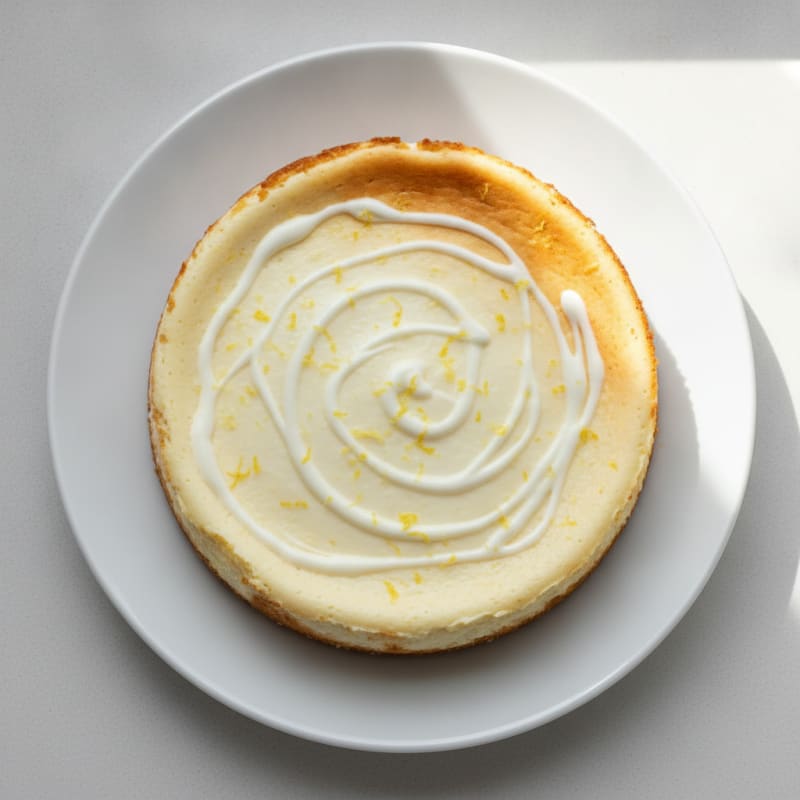 Creamy Greek Yogurt Protein Cheesecake