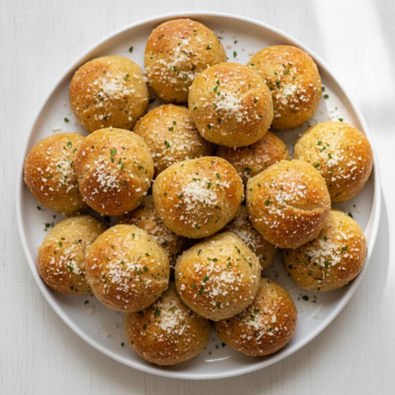 Garlic Parmesan Pretzel Bites