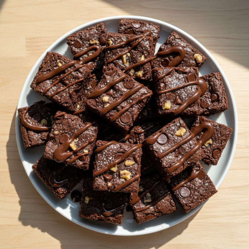 Fudgy Chocolate Brownie Bites