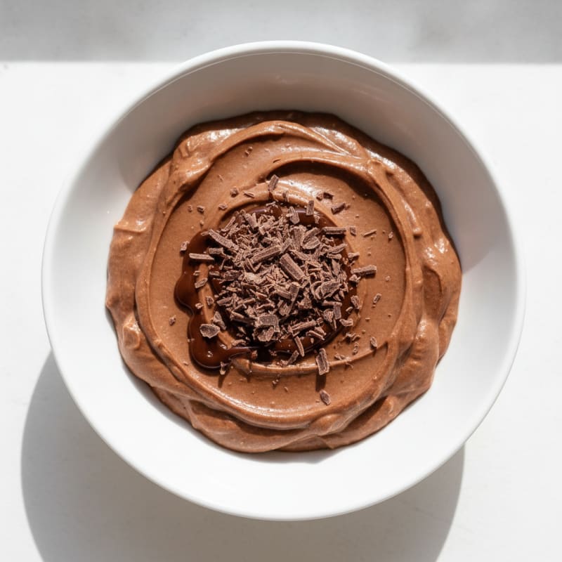 Protein Chocolate Pudding with Egg Whites