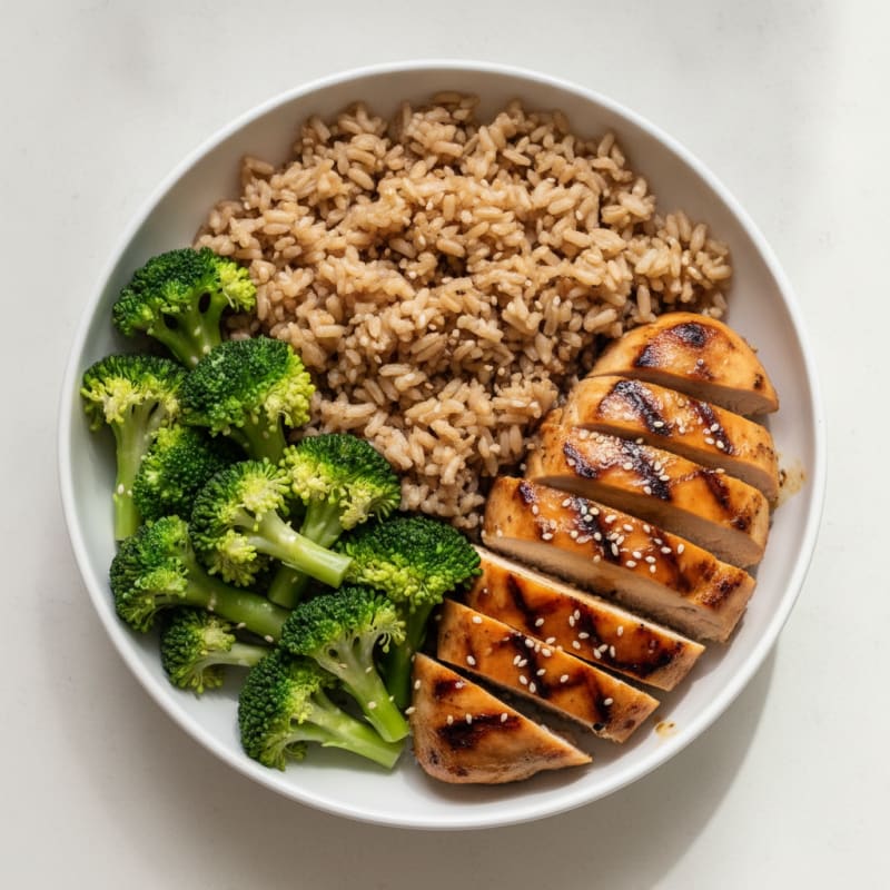 Teriyaki Grilled Chicken with Sesame