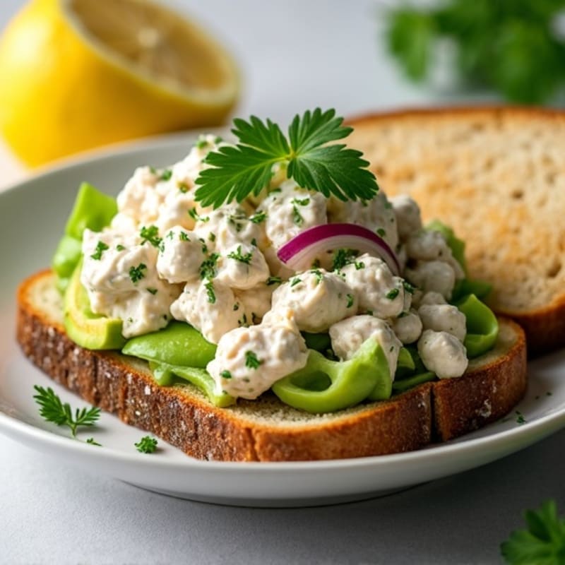 Creamy Fresh Herb Tuna Salad
