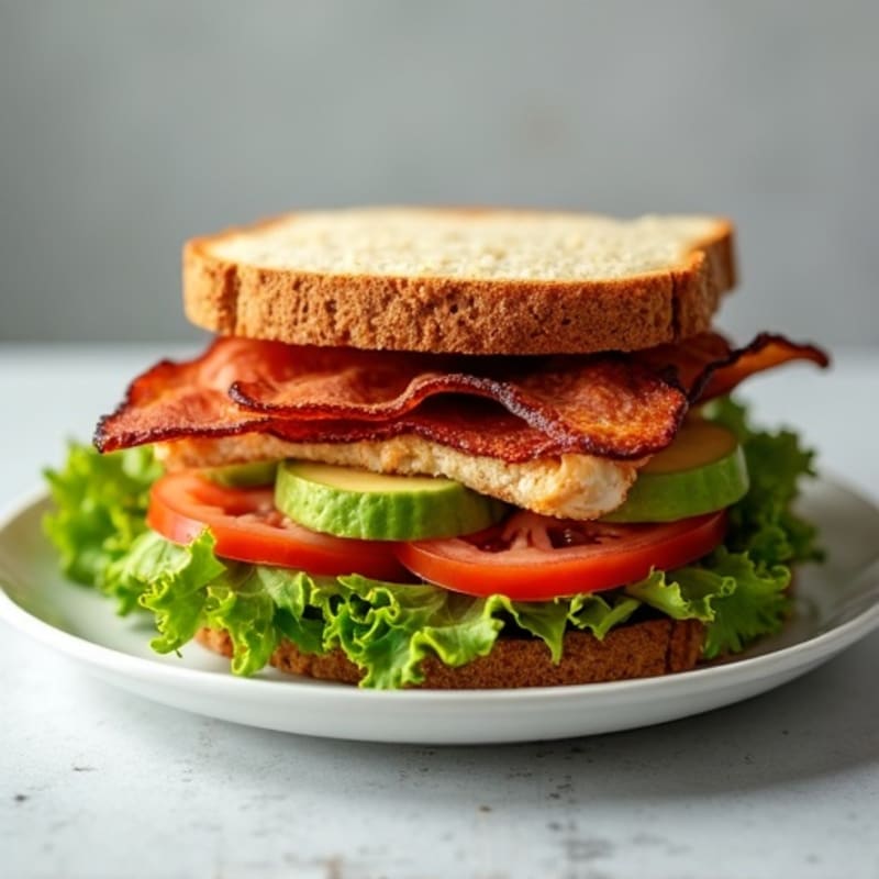 Fresh Avocado BLT Sandwich