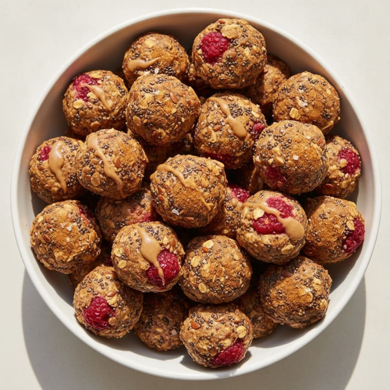 High-Fiber Fruit and Nut Bites