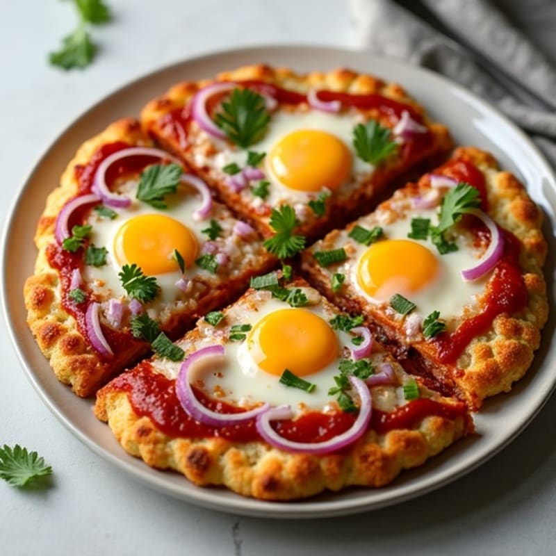 High-Protein Crispy BBQ Chicken Pizza