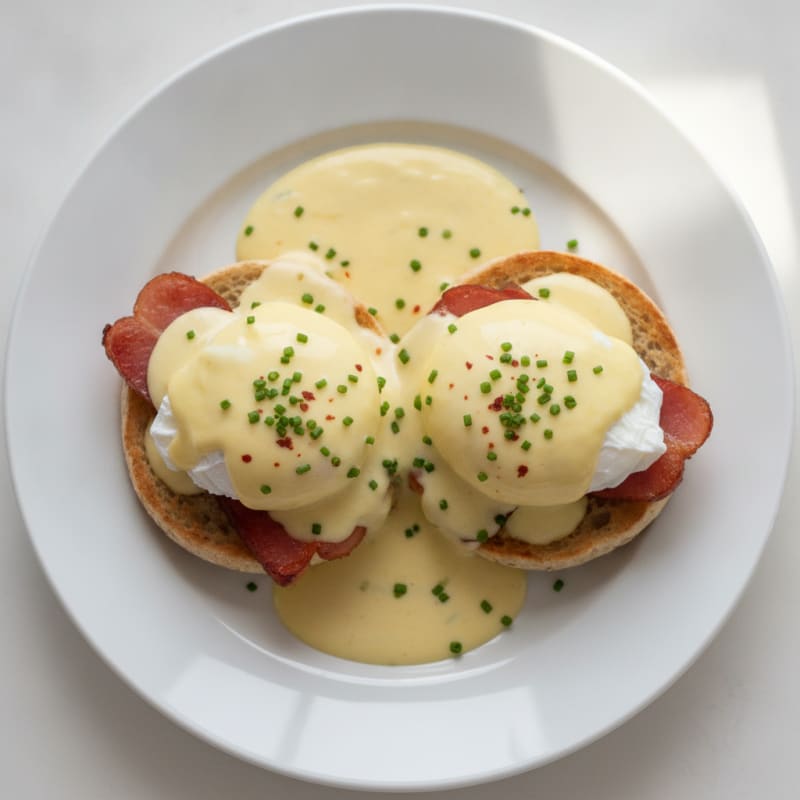 Classic Eggs Benedict with Hollandaise