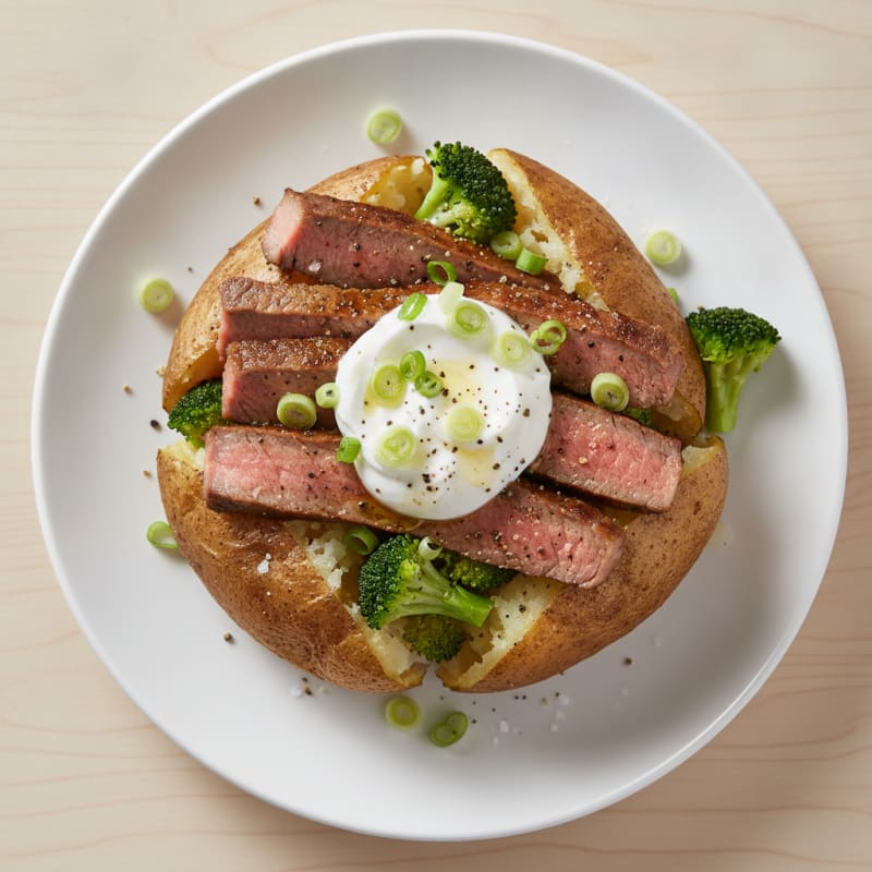 Hearty Steak and Potato Bake