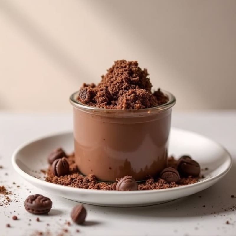 Silky Chocolate Protein Pudding
