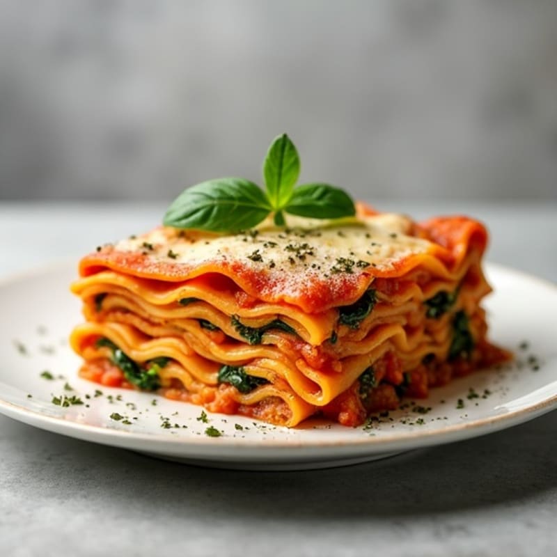 Lean Turkey Lasagna Bake