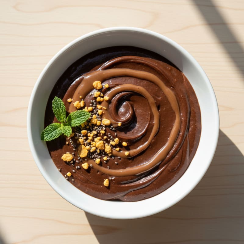 Silky Chocolate Protein Pudding