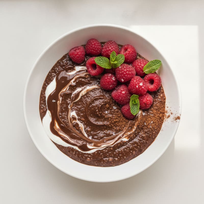 Chocolate Chia Seed Pudding